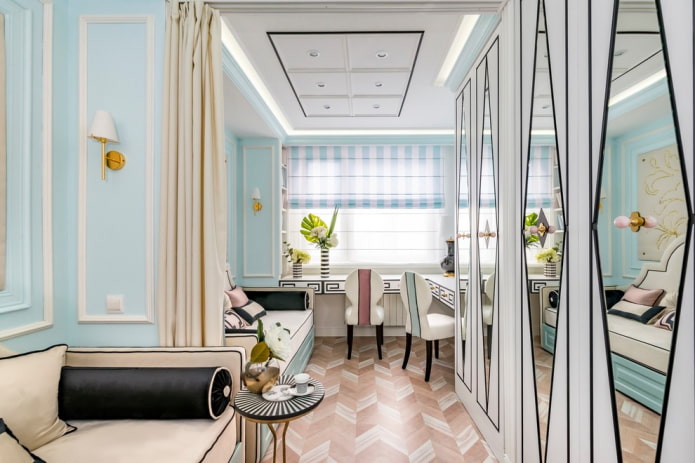 Art Deco nursery for two