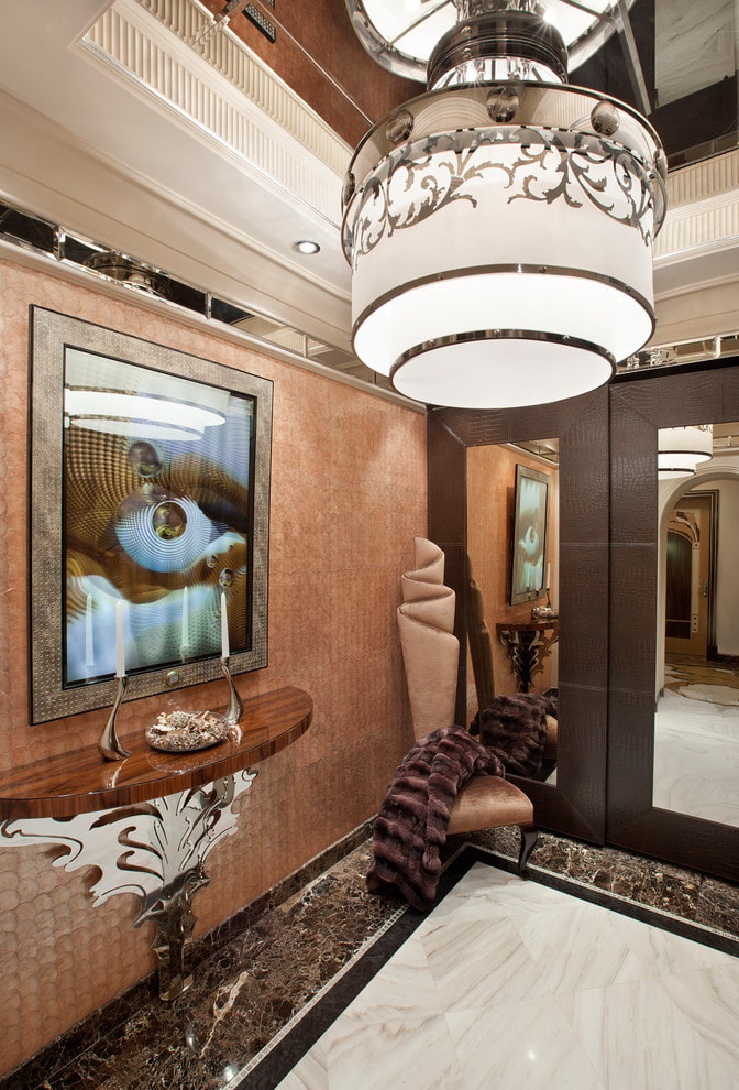 Abstraction in the design of the hall