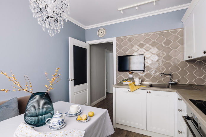 White ceiling White ceiling