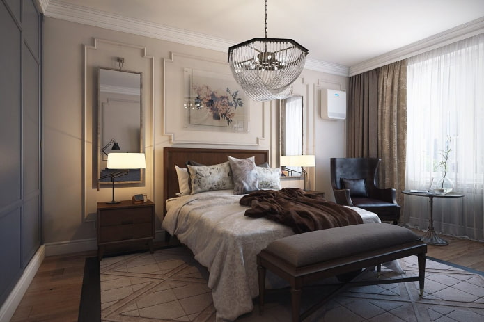 neoclassical bedroom interior neoclassical bedroom interior