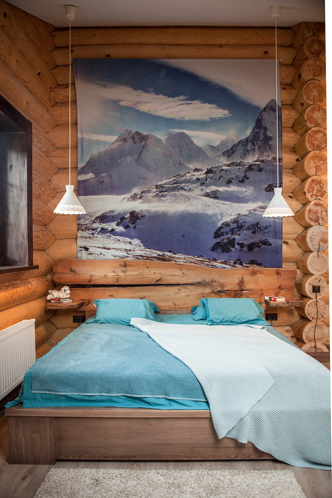 lighting in the interior of a log house lighting in the interior of a log house