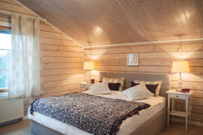 lighting in the interior of a log house lighting in the interior of a log house