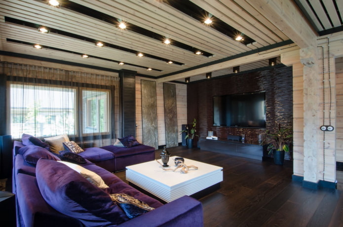 high-tech log house high-tech log house