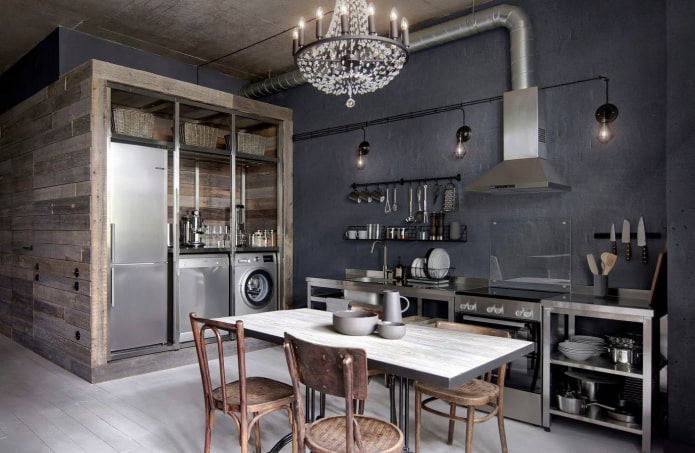 household appliances in one color scheme