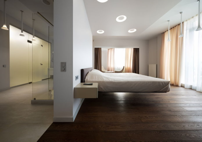 high-tech bedroom decoration