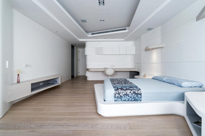 high-tech bedroom decoration