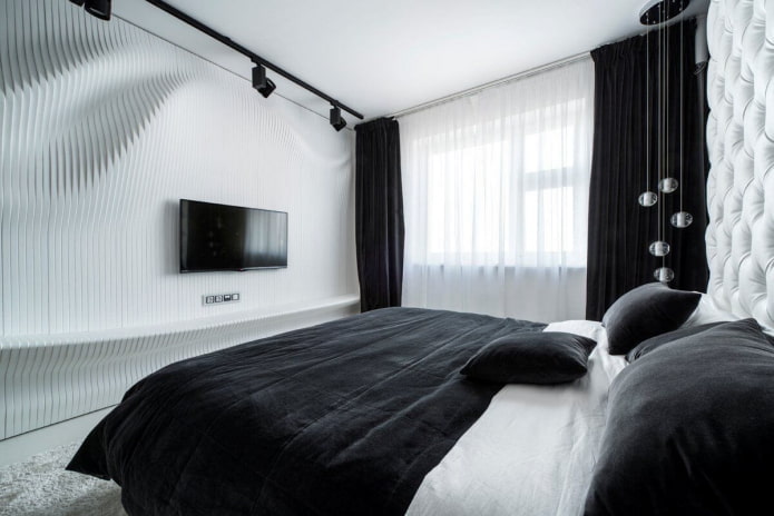 high-tech bedroom decoration