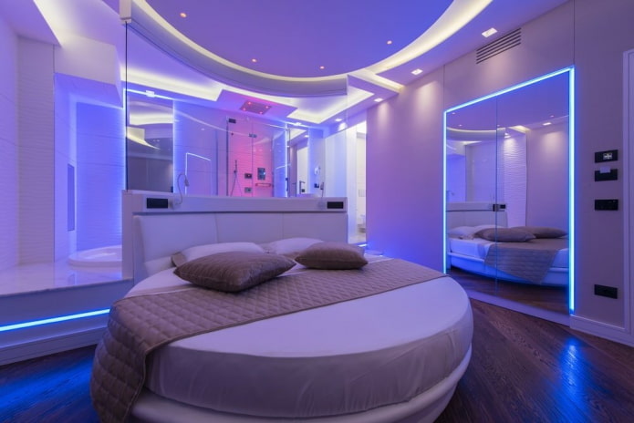 lighting in the bedroom