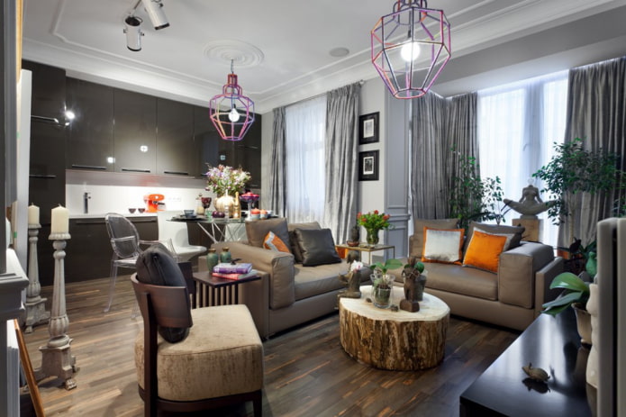 eclectic kitchen design