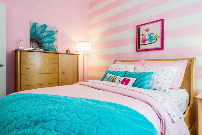 interior of a pink bedroom for a girl interior of a pink bedroom for a girl