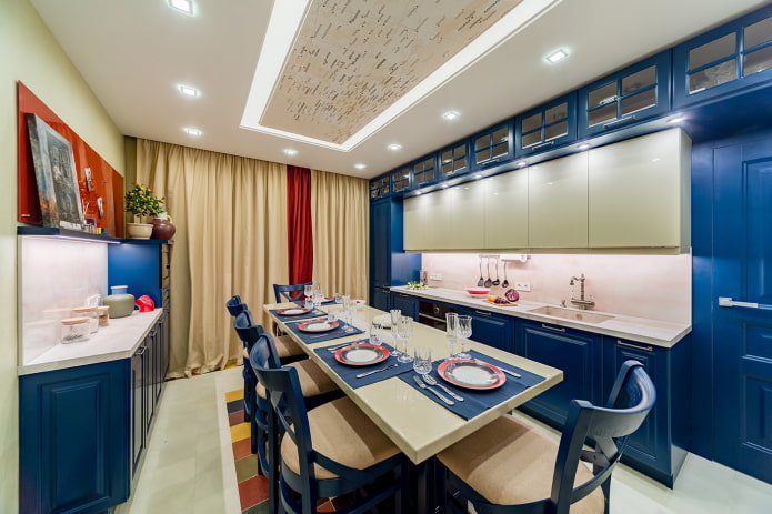 finishing the kitchen in blue finishing the kitchen in blue