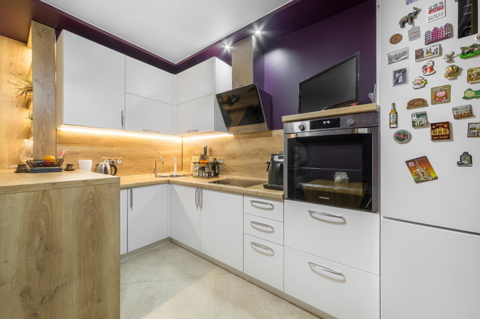 decoration of the kitchen in the style of modern decoration of the kitchen in the style of modern