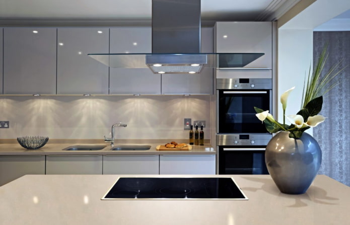 household appliances in the interior of the kitchen in modern style household appliances in the interior of the kitchen in modern style