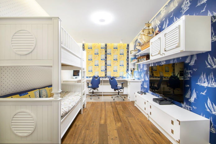 Mediterranean style room