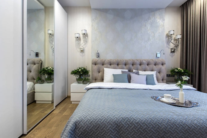 Sliding wardrobe in the bedroom Sliding wardrobe in the bedroom