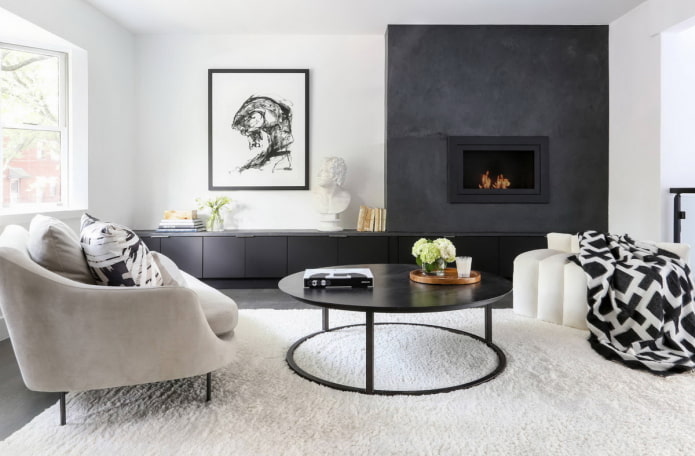 living room interior design in black and white living room interior design in black and white