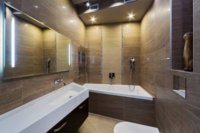 Asymmetric trapezoidal bathtub Asymmetric trapezoidal bathtub