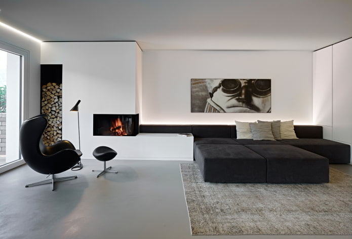 living room interior design in a minimalistic style living room interior design in a minimalistic style
