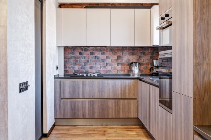 finishing the kitchen in brown tones finishing the kitchen in brown tones