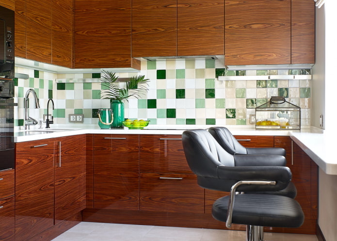 kitchen design in brown tones kitchen design in brown tones