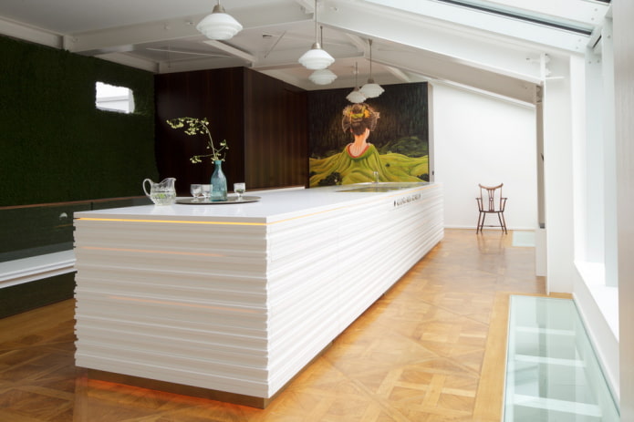 kitchen interior design in Japanese style