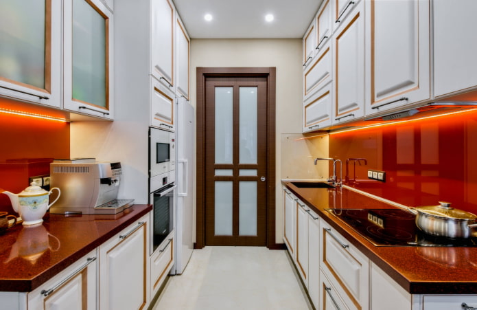 Colored LED backlight