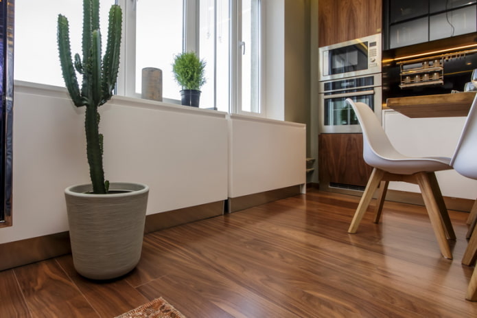 Laminate in the kitchen Laminate in the kitchen