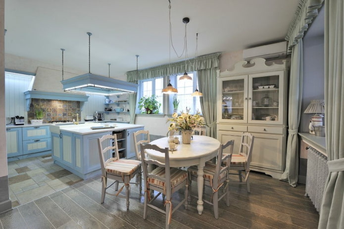 kitchen interior in Provencal style