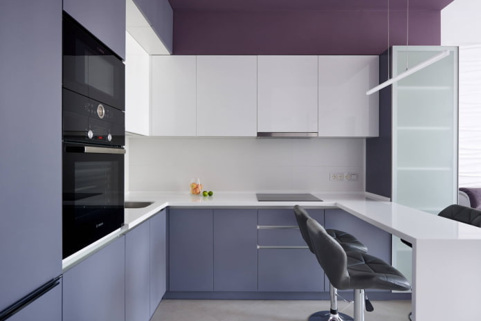 Lilac kitchen
