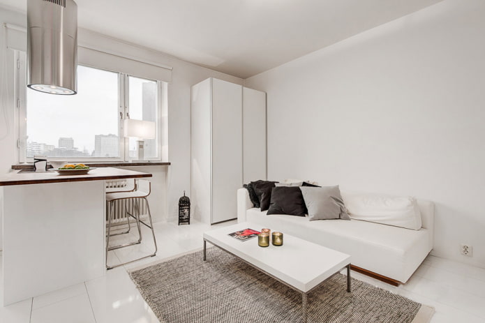 couch in the interior of the kitchen couch in the interior of the kitchen