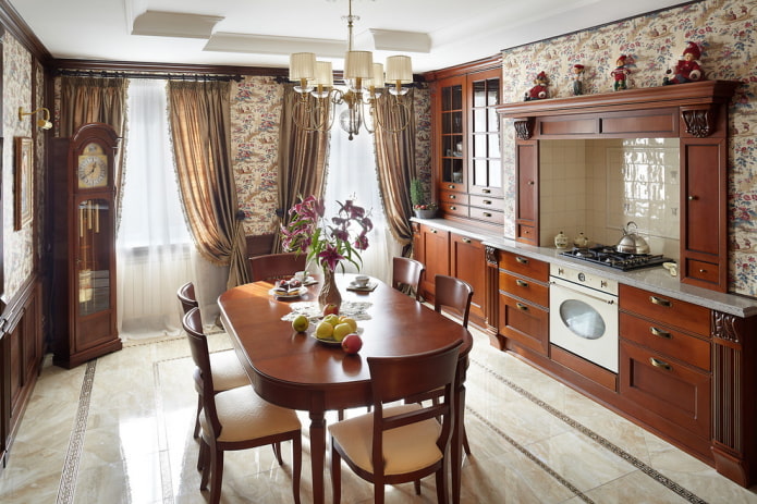 spacious kitchen