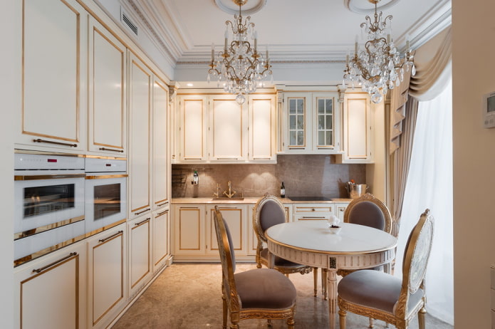 small classic kitchen design