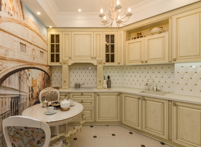 small classic kitchen design
