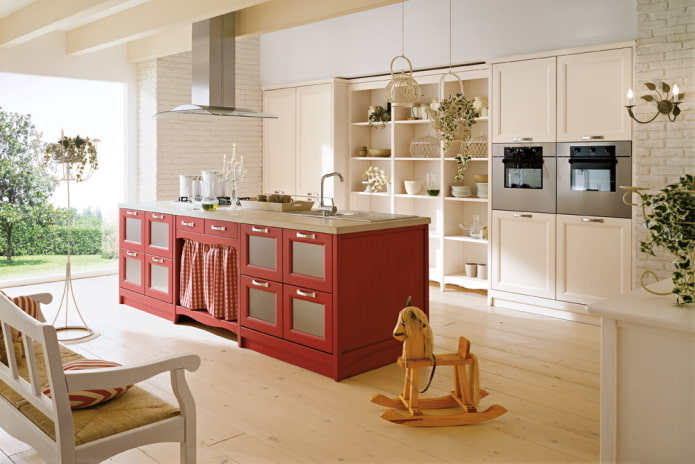 beige kitchen interior with bright accents beige kitchen interior with bright accents