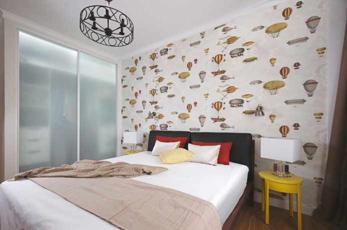 built-in wardrobe in the bedroom interior built-in wardrobe in the bedroom interior