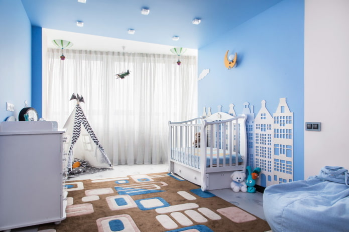 nursery design for a newborn boy