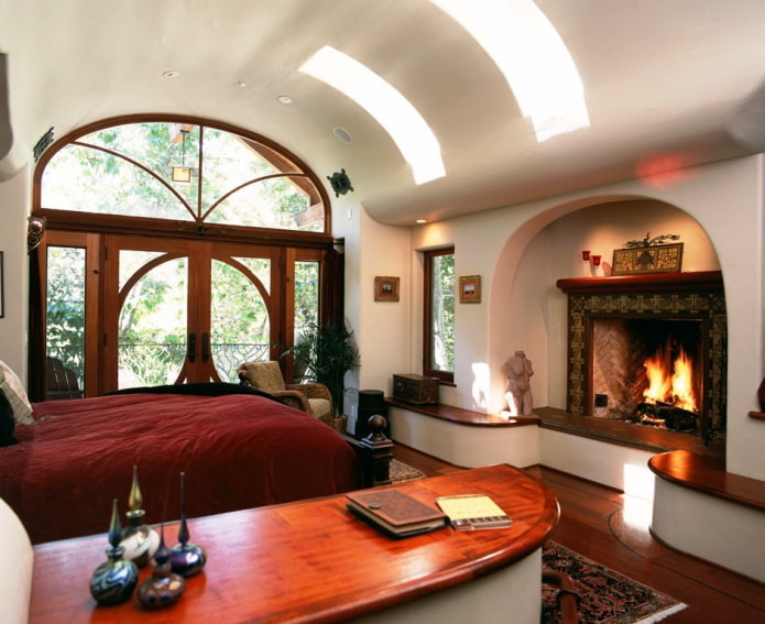 Red brown and beige Red brown and beige