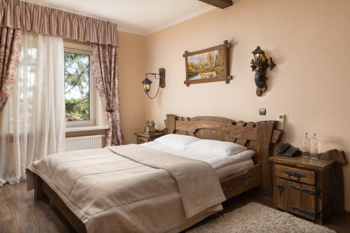 furnishing a bedroom in a rustic country style furnishing a bedroom in a rustic country style