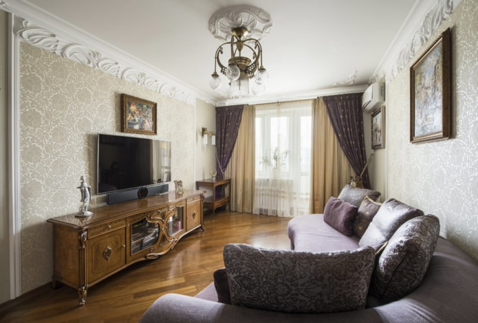 Upholstered corner sofa