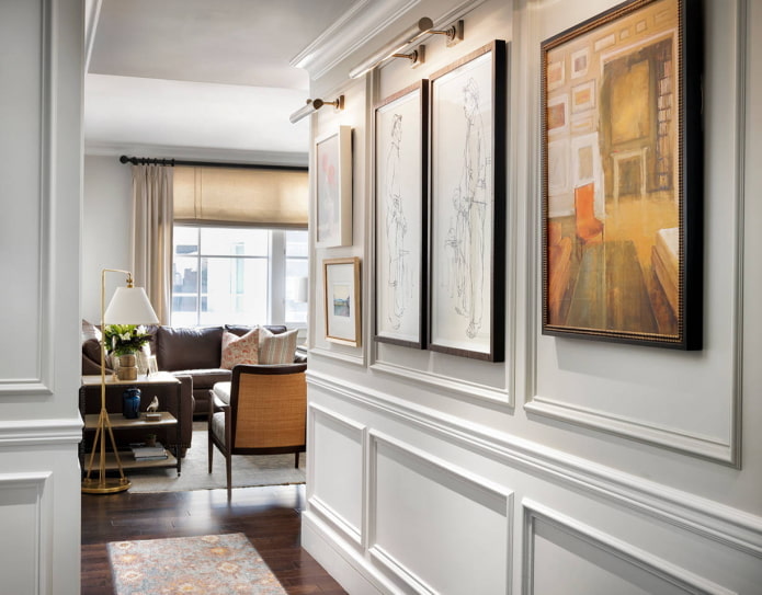 Classic style corridor