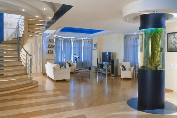 the shape and size of the aquarium the shape and size of the aquarium