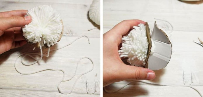 We tie the thread We tie the thread