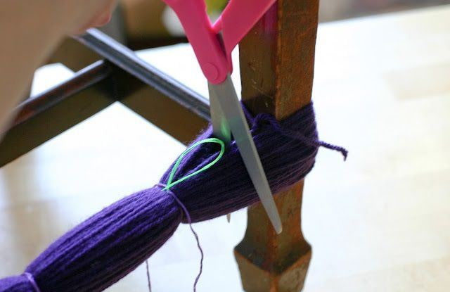 We cut the skein We cut the skein