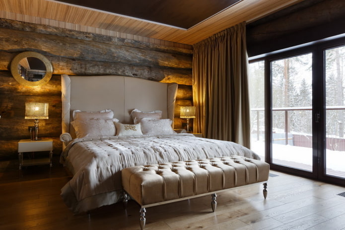 rustic bedroom design