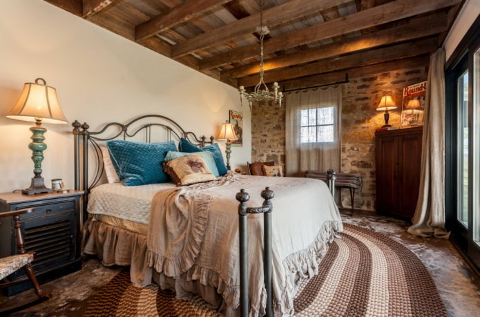 rustic bedroom design