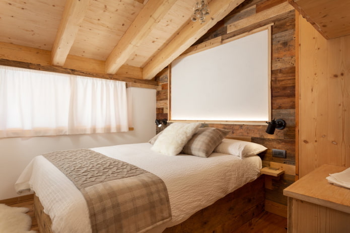 rustic bedroom design