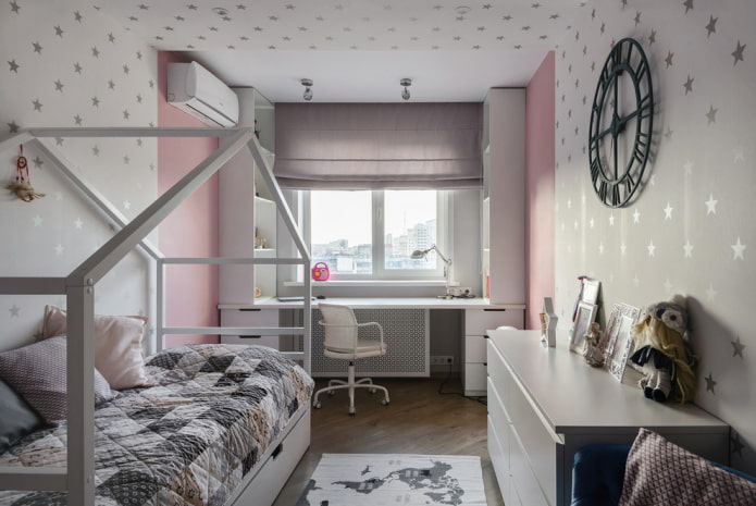 children's bedroom 9 squares