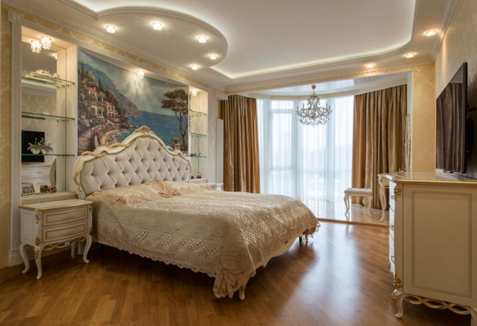 decor and lighting in the bedroom combined with a loggia decor and lighting in the bedroom combined with a loggia