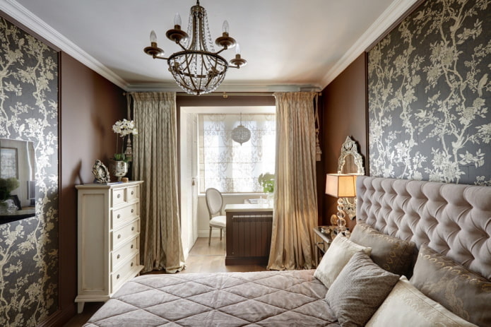 decor and lighting in the bedroom combined with a loggia decor and lighting in the bedroom combined with a loggia