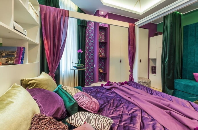 lilac green bedroom interior lilac green bedroom interior